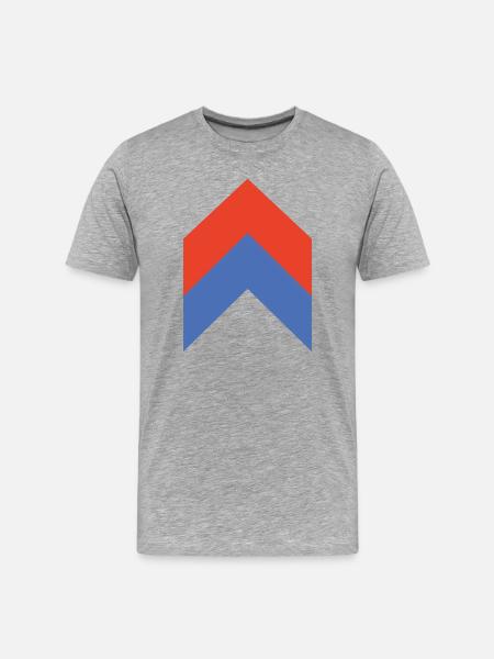 Vibrant energy - Männer Premium Bio T-Shirt - Grau meliert