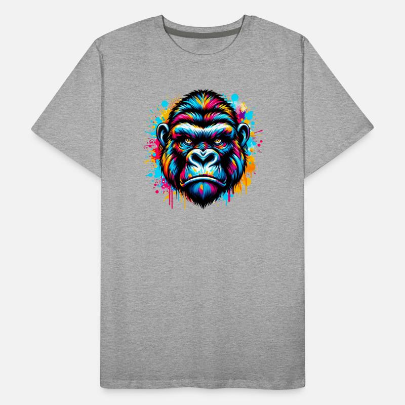 Gorille T-shirt bio Premium Homme