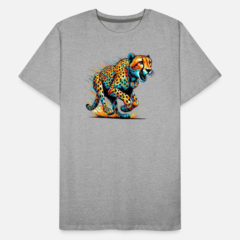 Guépard T-shirt bio Premium Homme