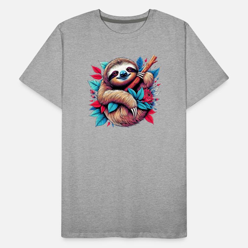 Sloth Men's Premium Organic T-Shirt