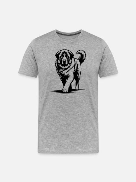 Kangal - T-shirt bio Premium Homme - gris chiné