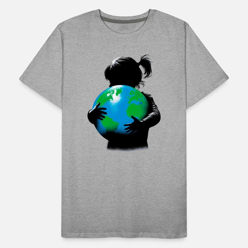 Planet Earth Men's Premium Organic T-Shirt