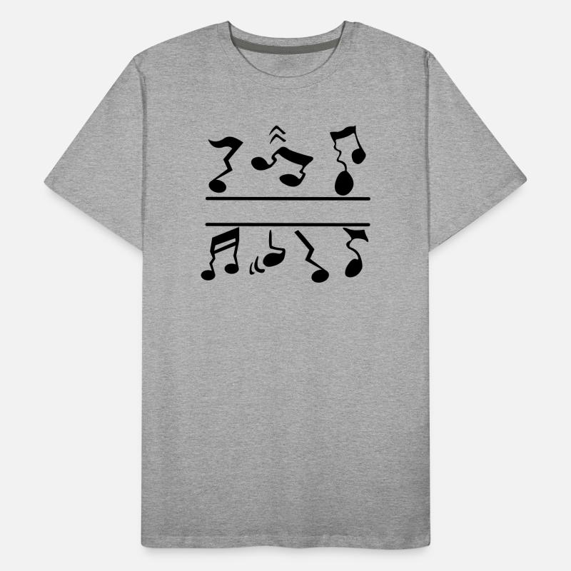 Fausses notes T-shirt bio Premium Homme