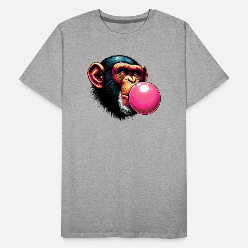 Monkey Men's Premium Organic T-Shirt