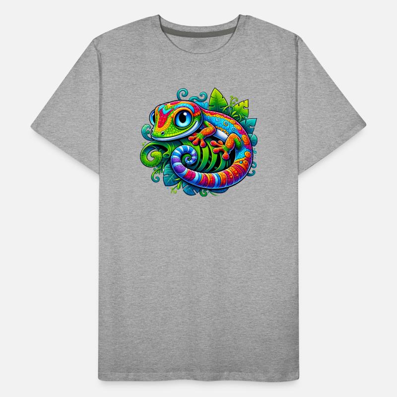 Gecko T-shirt bio Premium Homme
