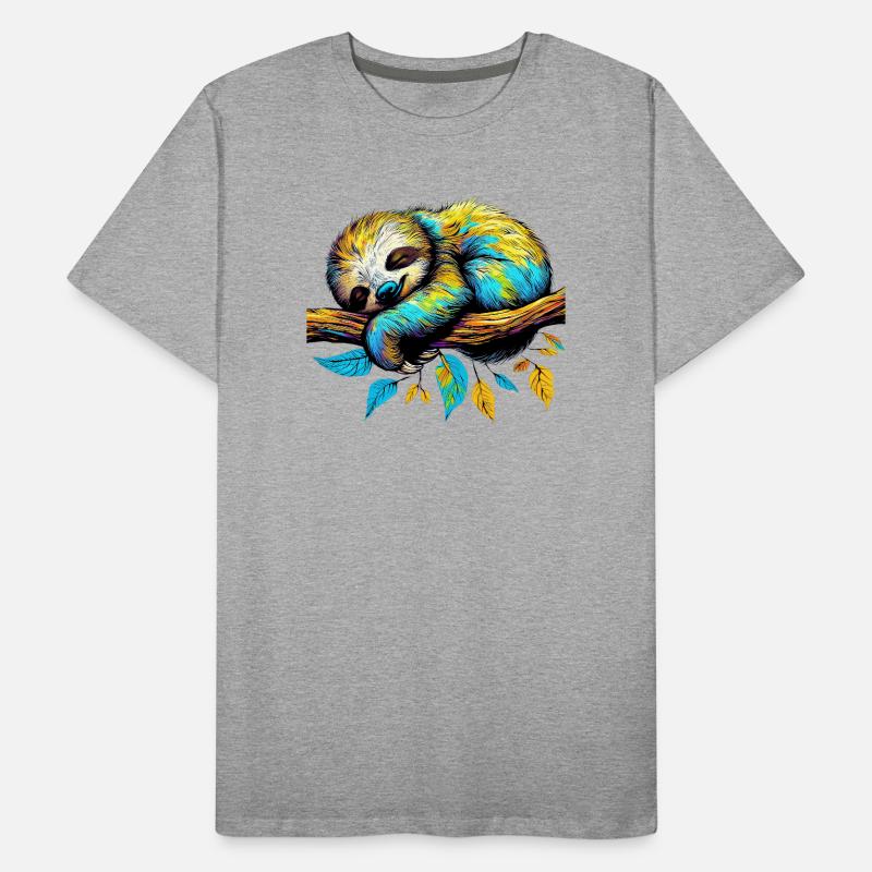 Sloth Men's Premium Organic T-Shirt