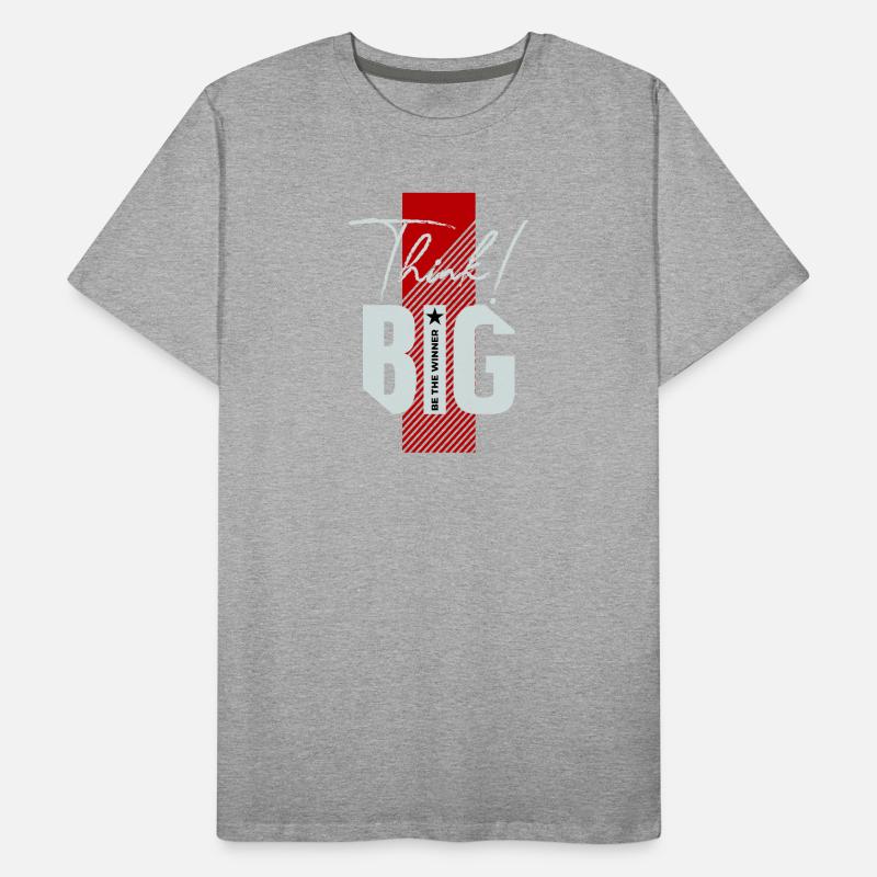 Think big! T-shirt bio Premium Homme
