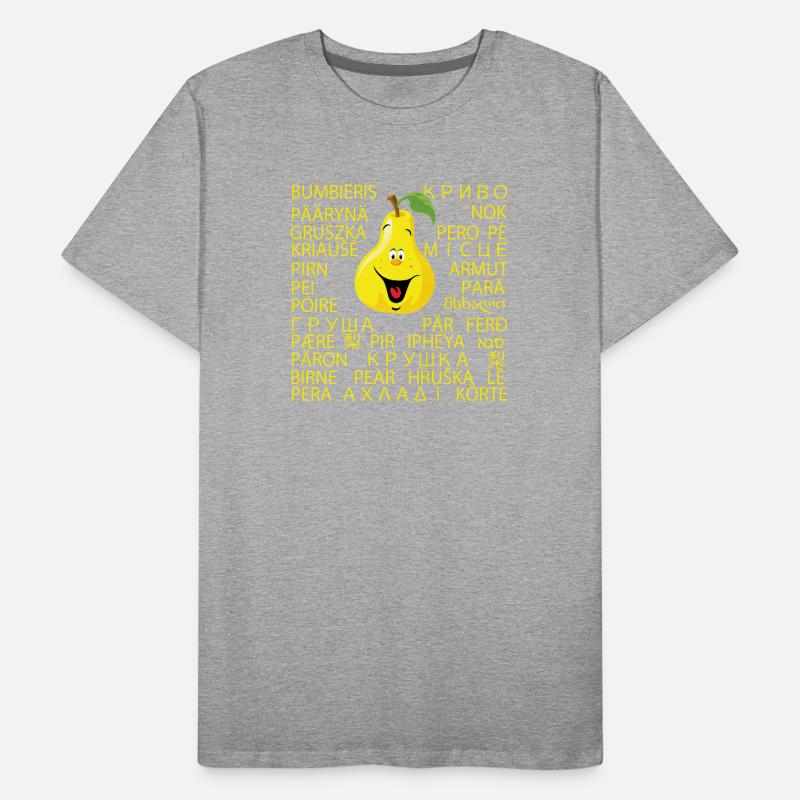 PEAR Men's Premium Organic T-Shirt