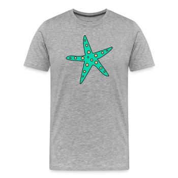 anniversary. Anniversary Decade. humor. funny - Men's Premium Organic T-Shirt - heather grey - Front - Damien (186cm)