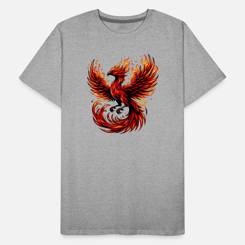 Red Phoenix Men's Premium Organic T-Shirt