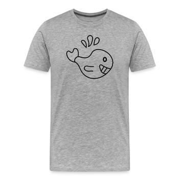 anniversary. Anniversary Decade. humor. funny - Men's Premium Organic T-Shirt - heather grey - Front - Damien (186cm)