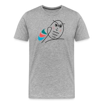 anniversary. Anniversary Decade. humor. funny - Men's Premium Organic T-Shirt - heather grey - Front - Damien (186cm)