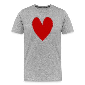 anniversary. Anniversary Decade. humor. funny - Men's Premium Organic T-Shirt - heather grey - Front - Damien (186cm)