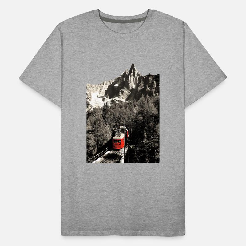Alpine Train Men's Premium Organic T-Shirt