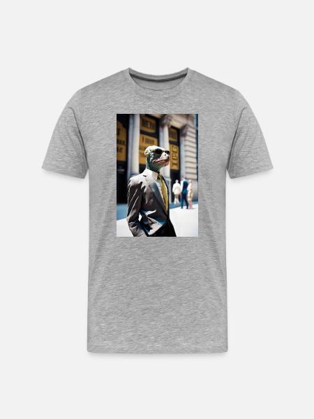 Anthropomorphic 05 - T-shirt bio Premium Homme - gris chiné