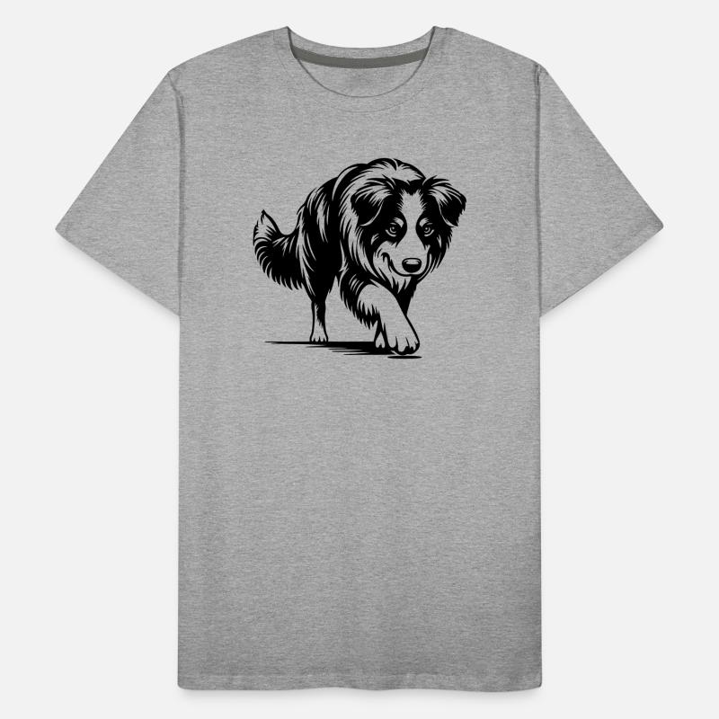 Australian Shepherd Men's Premium Organic T-Shirt
