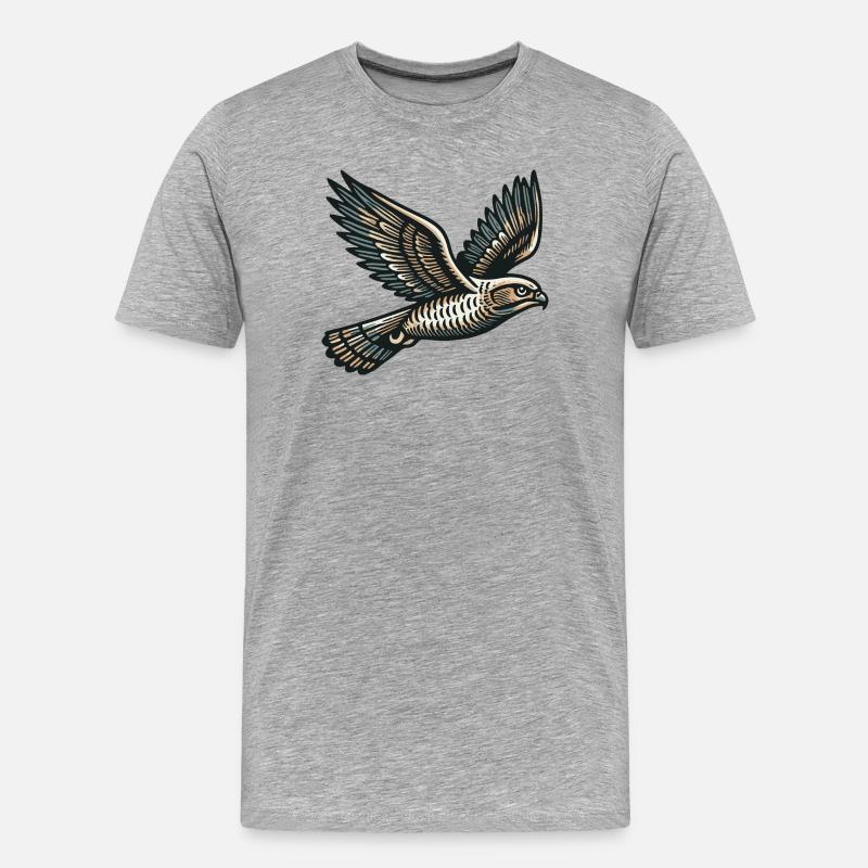 Rapace - T-shirt bio Premium Homme - gris chiné