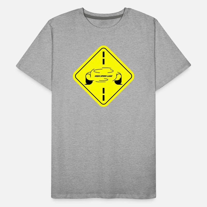 Hochgeschwindigkeitsspur Männer Premium Bio T-Shirt