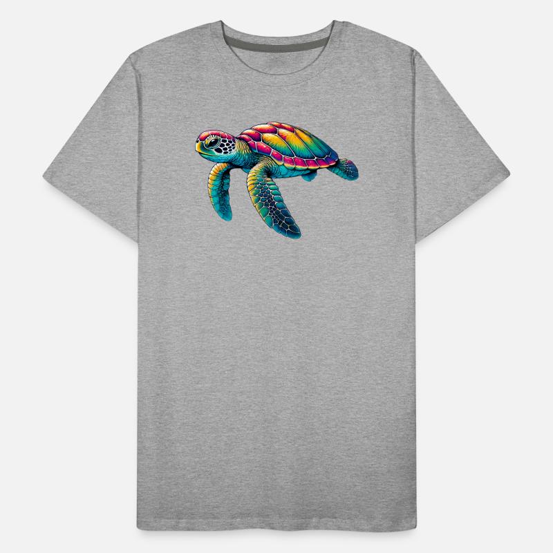 Schildkröte Männer Premium Bio T-Shirt
