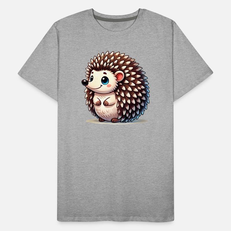 Igel Männer Premium Bio T-Shirt