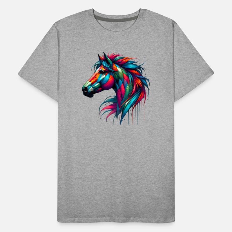 Cheval T-shirt bio Premium Homme