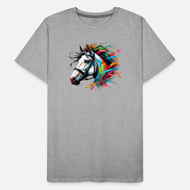 Cheval T-shirt bio Premium Homme
