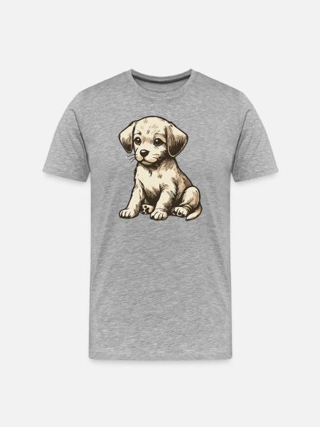 For real, I'm adorable! - Men's Premium Organic T-Shirt - heather grey
