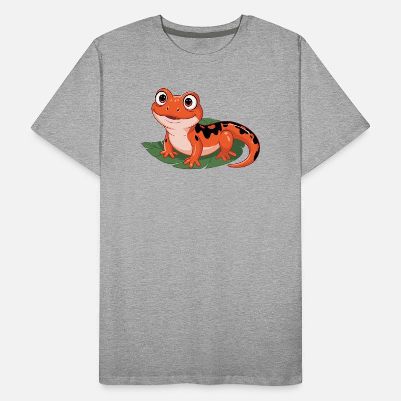 Salamandre feuillue T-shirt bio Premium Homme