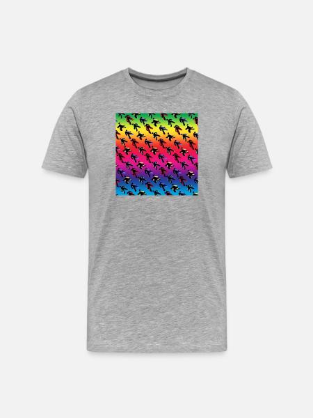 Danseurs - T-shirt bio Premium Homme - gris chiné