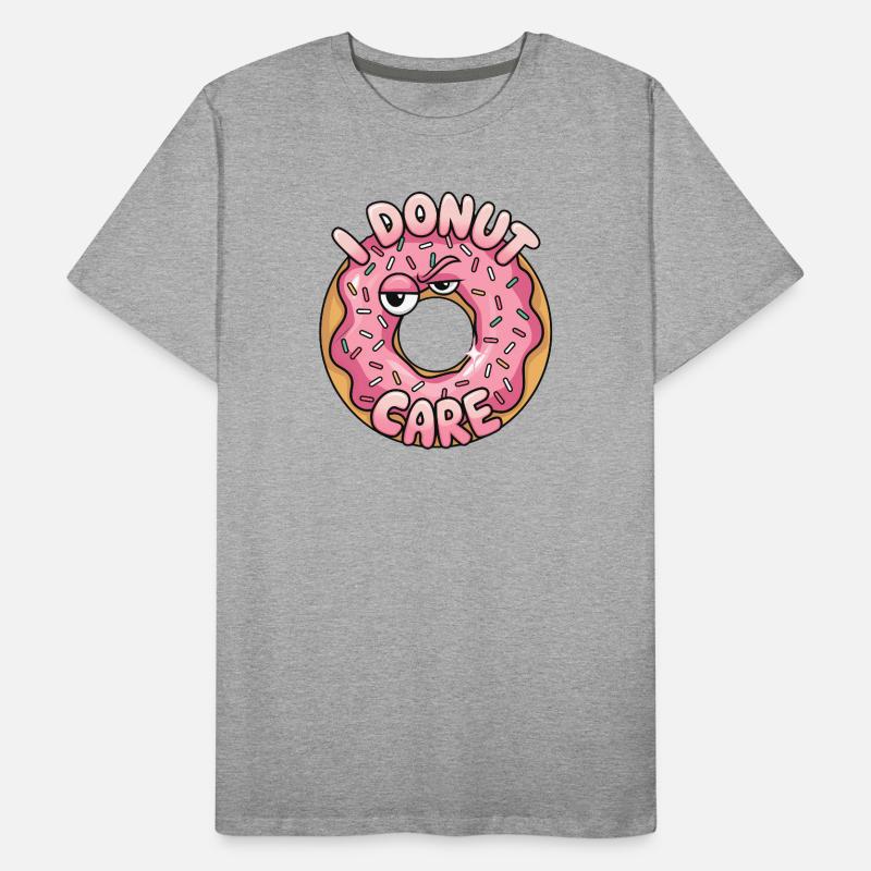 Donut-Pflege Männer Premium Bio T-Shirt