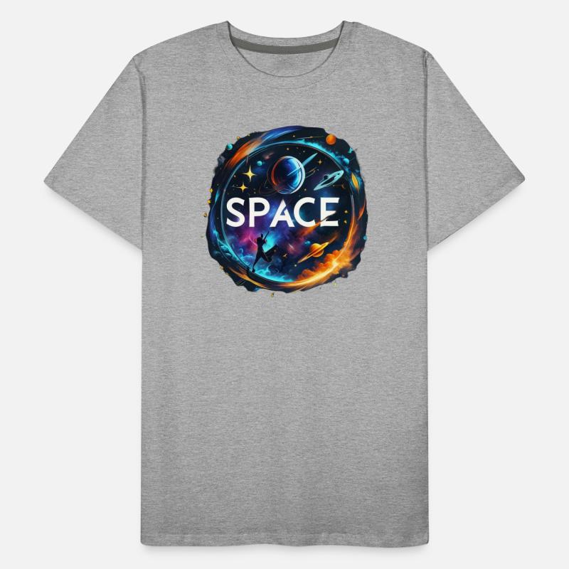 Space Men's Premium Organic T-Shirt
