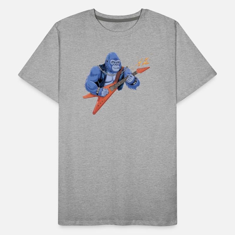 Gorille à bascule T-shirt bio Premium Homme