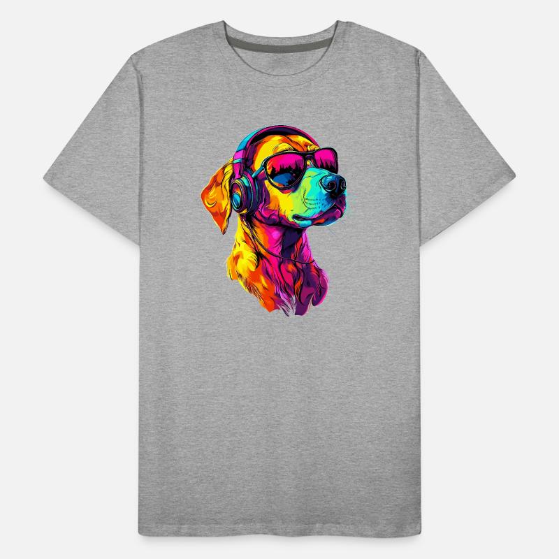 Rhodesian Ridgeback chasse chien chiens Pride Ridgeback T-shirt bio Premium Homme