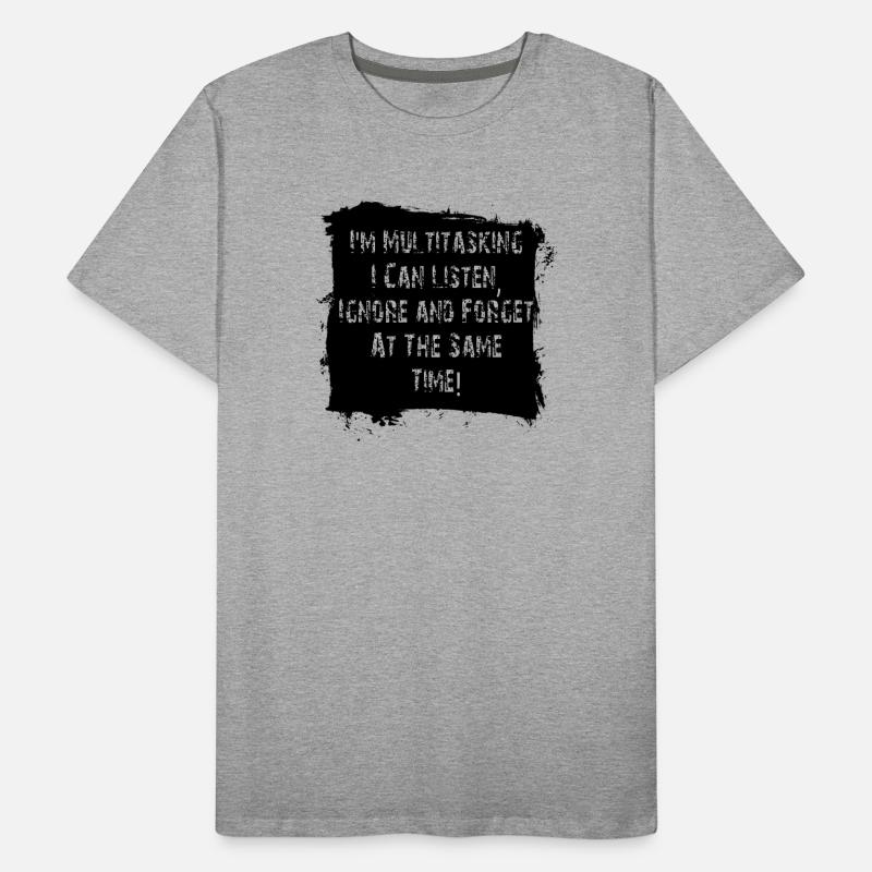 ADHD Men's Premium Organic T-Shirt