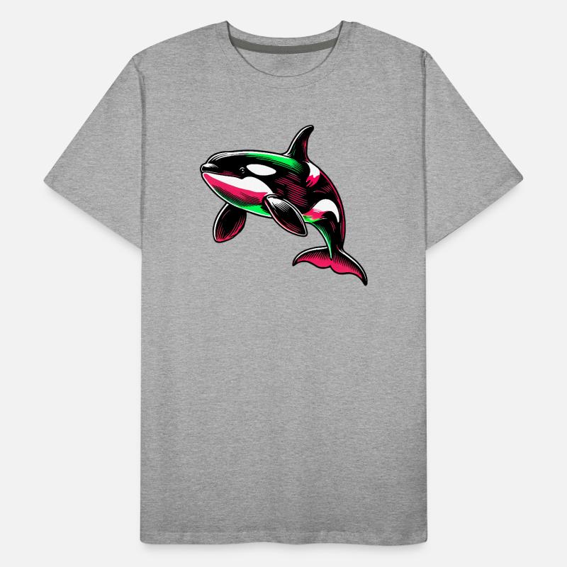 Killer whale Men's Premium Organic T-Shirt