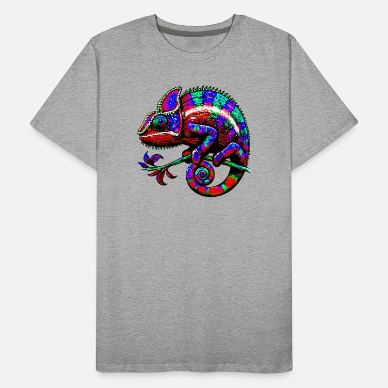 Caméléon T-shirt bio Premium Homme