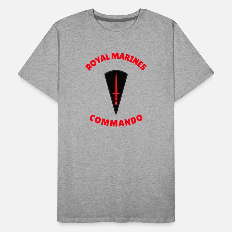 Royal Marines Commando T-shirt bio Premium Homme