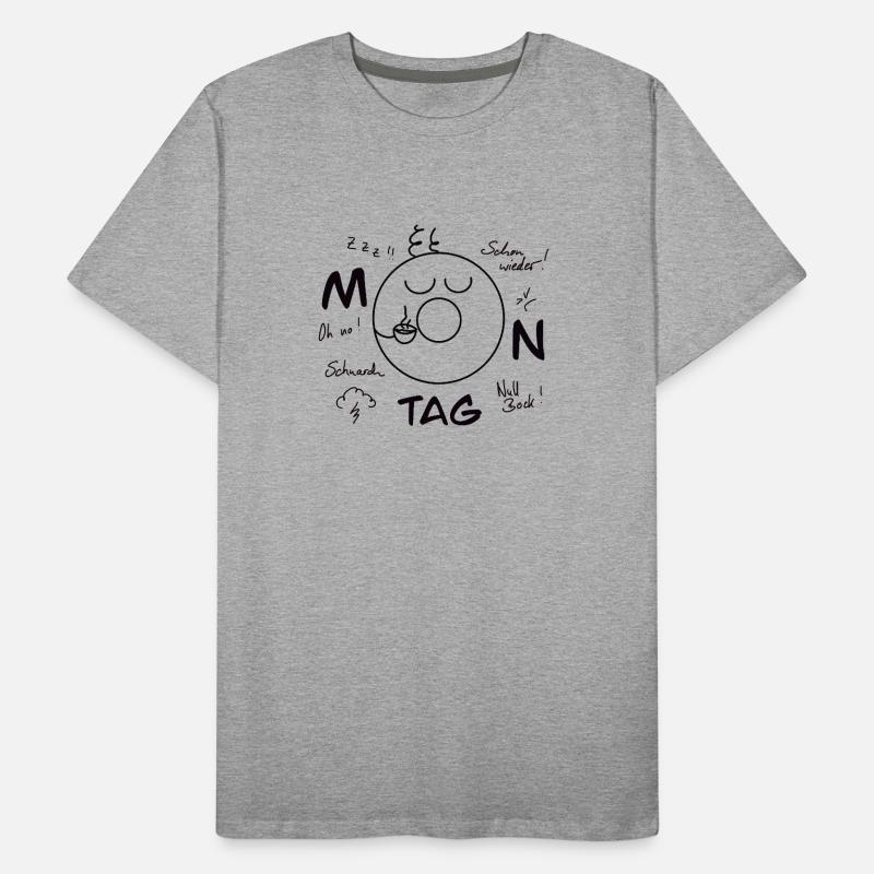 Monday Blues Men's Premium Organic T-Shirt