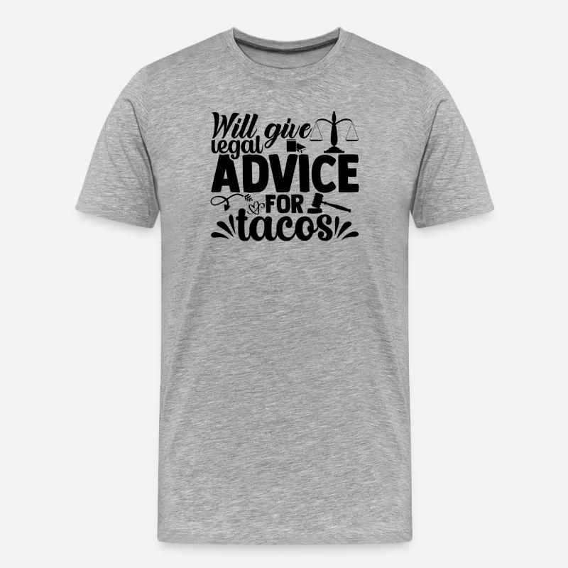 I will give - Männer Premium Bio T-Shirt - Grau meliert
