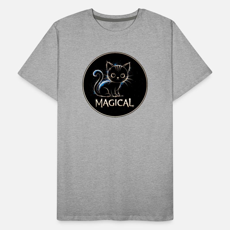 Chat magique T-shirt bio Premium Homme