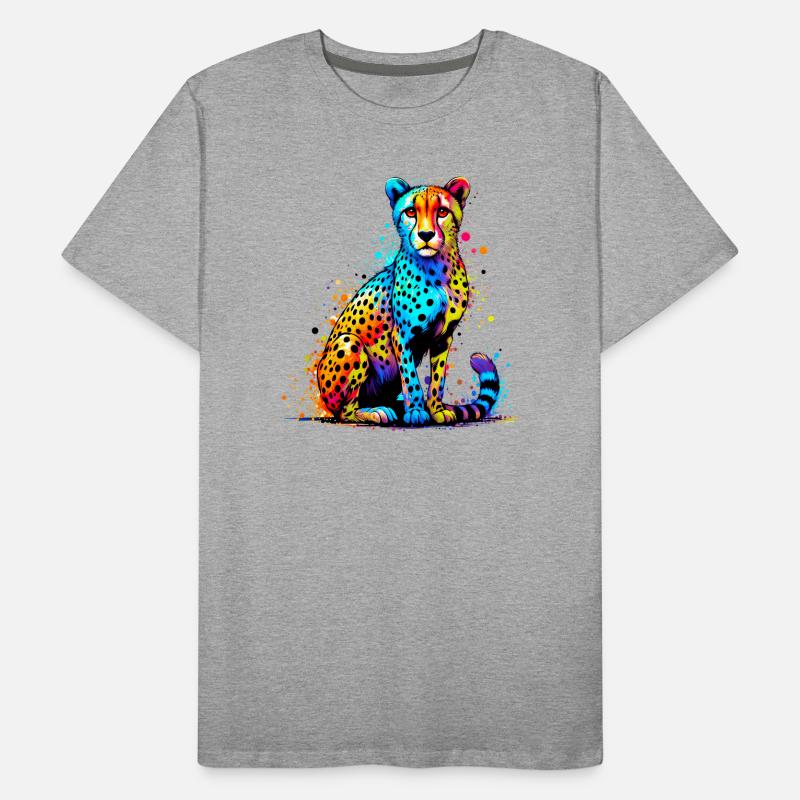 Guépard T-shirt bio Premium Homme