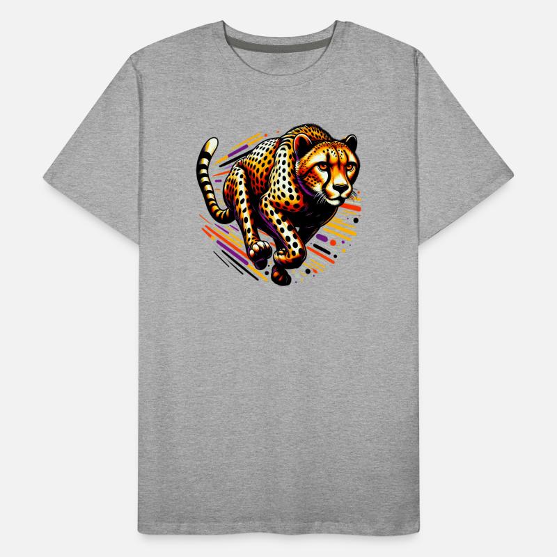 Guépard T-shirt bio Premium Homme