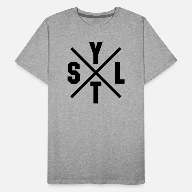 Croix de Sylt T-shirt bio Premium Homme