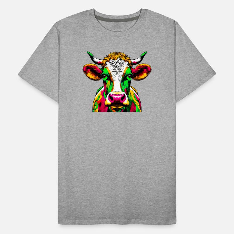 Kuh Männer Premium Bio T-Shirt