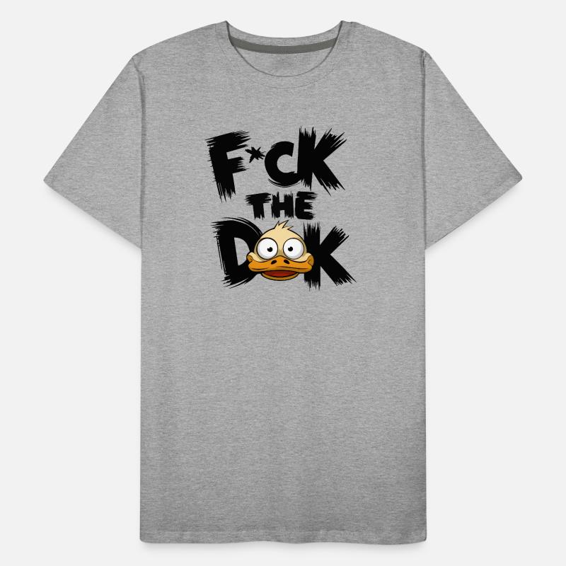 F*ck the duck Men's Premium Organic T-Shirt