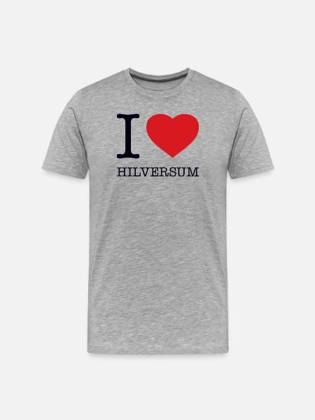 J’ADORE HILVERSUM - T-shirt bio Premium Homme - gris chiné
