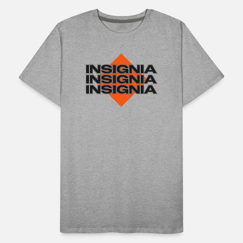 Insignia Power – Striking Statement Men's Premium Organic T-Shirt