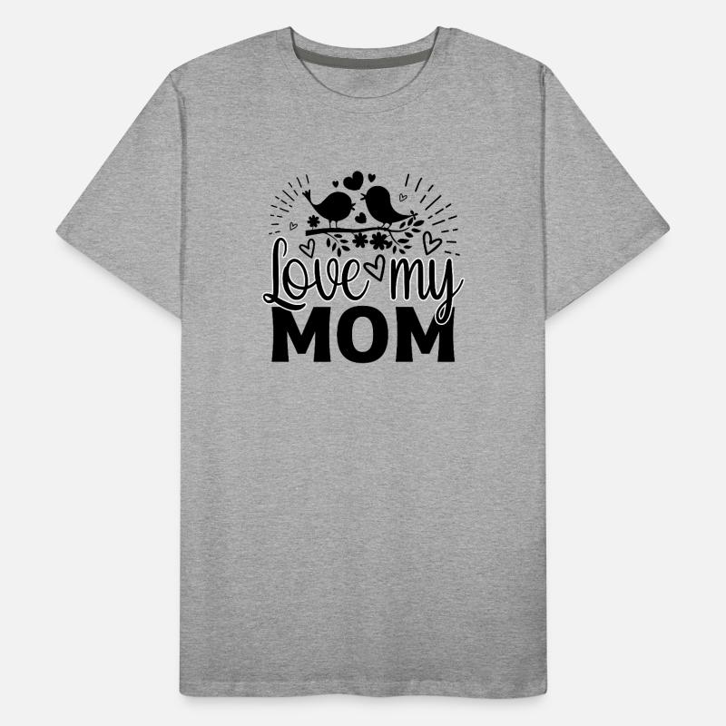 J’aime ma maman T-shirt bio Premium Homme