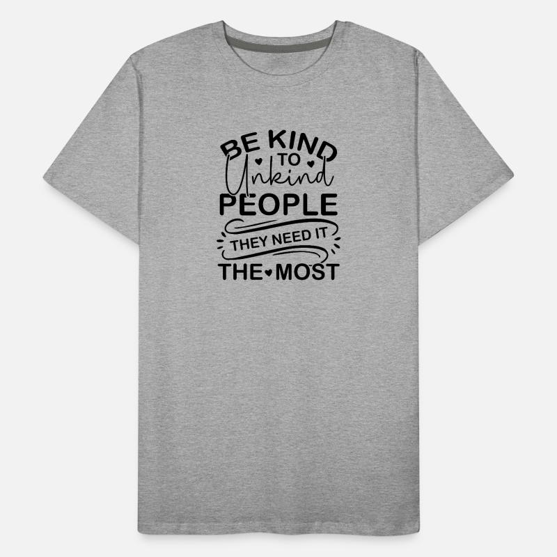 Be friendly Men's Premium Organic T-Shirt