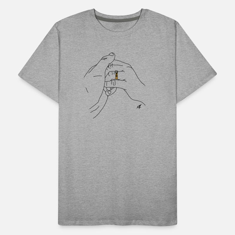 MJR - Ehe Männer Premium Bio T-Shirt